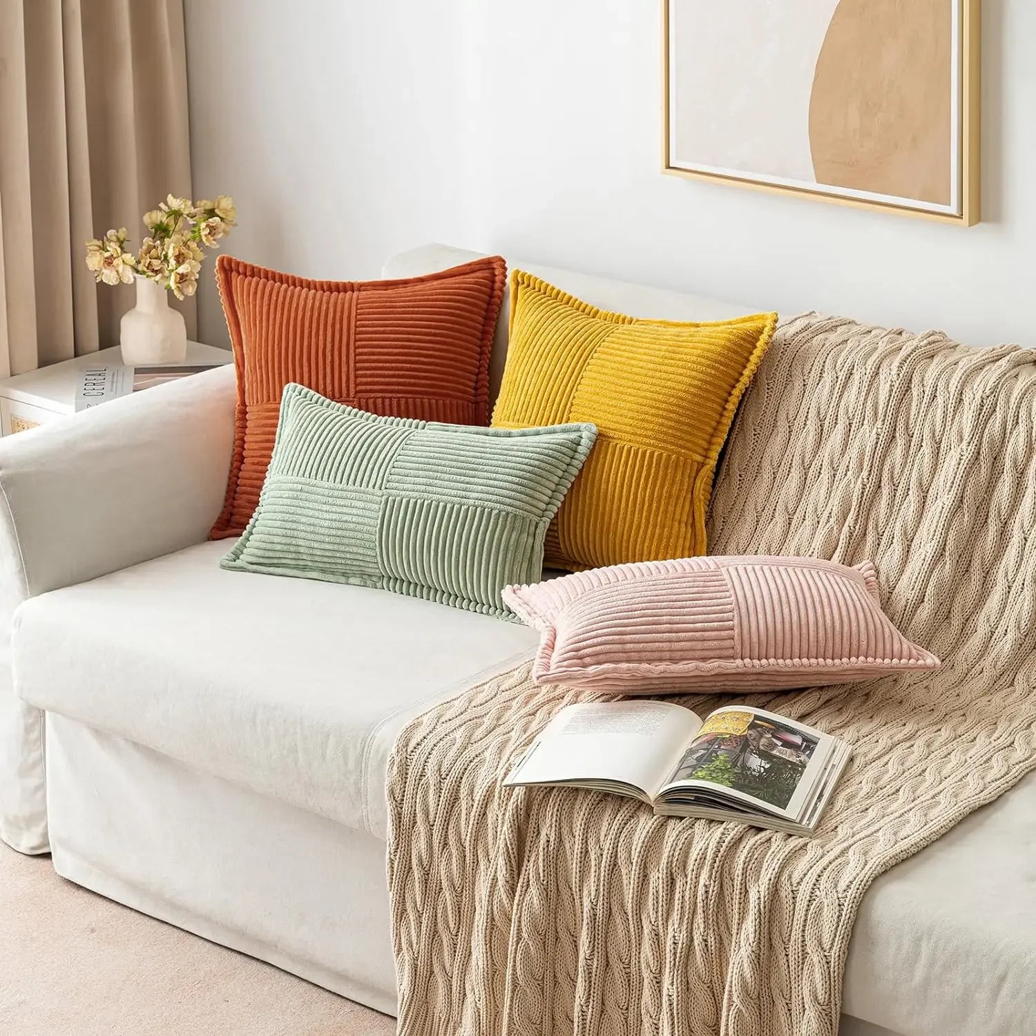 Boho striped pillow cover by ๐๐ ๐๐๐ ๐น๐๐๐๐ ๐ป๐๐๐๐ ๐๏ฟฝ