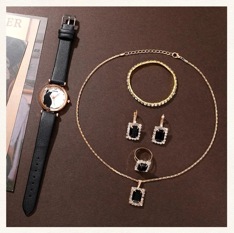 Six women's fashion quartz watches by 𝕄𝕔 𝕋𝕙𝕖 𝔹𝕝𝕒𝕔𝕜 𝔻𝕚𝕒𝕞𝕠𝕟�