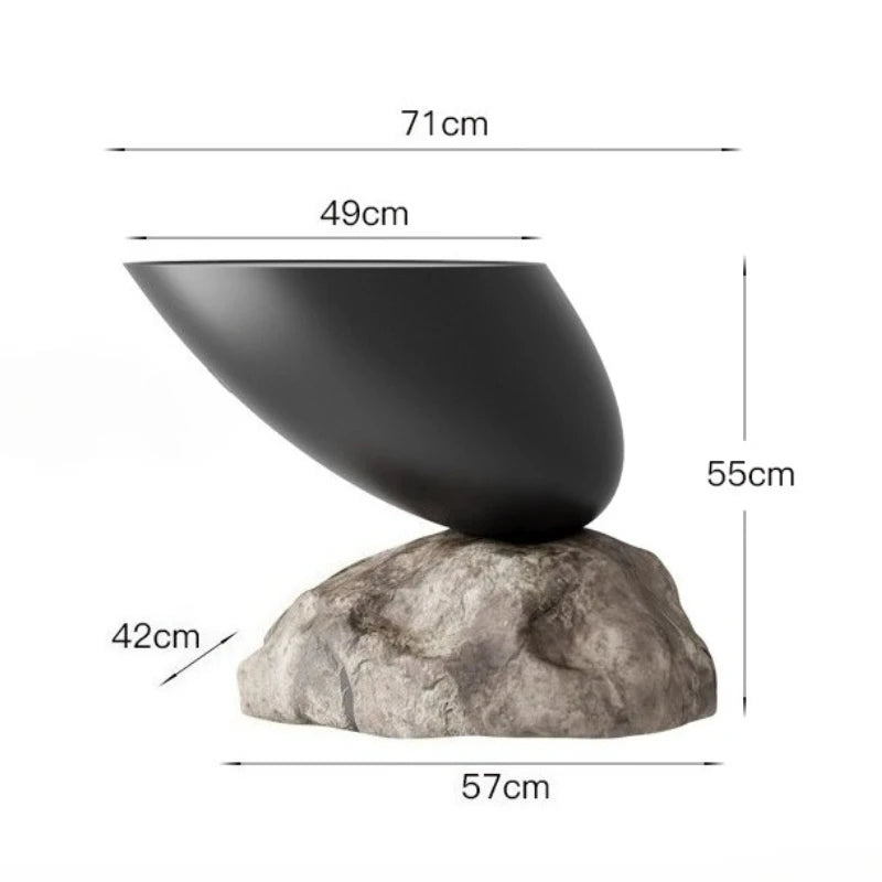 Modern Minimalist Style Ymitation Stone Shape Coffee Table Creative Living Room Furniture Sofa Side Table Designer Center Table - ๐๐ฎ ๐๐๐ ๐น๐๐๐๐ ๐ป๐๐๐๐ ๐๐