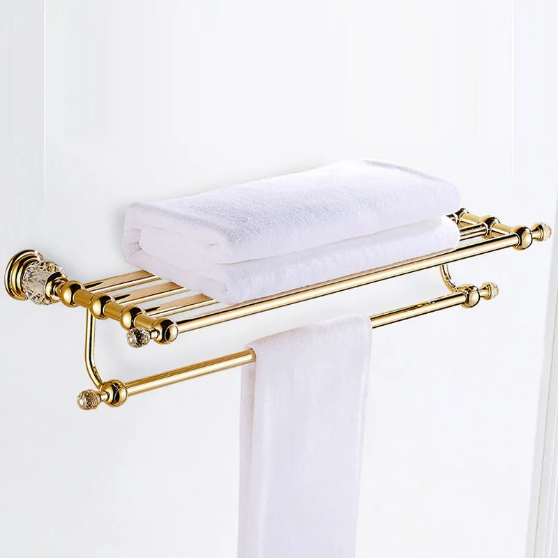Luxury gold polished brass bathroom accessories set by ๐๐ ๐๐๐ ๐น๐๐๐๐ ๐ป๐๐๐๐ ๐