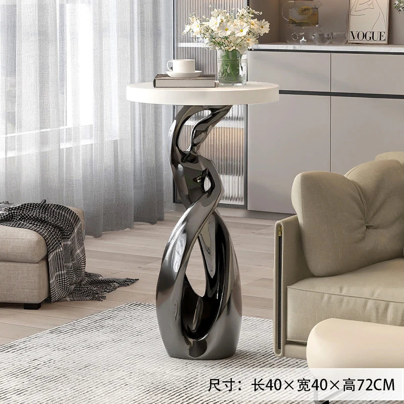 Modern Abstract Art Ornaments, Furniture, Light Luxury Living Room Coffee Table, Sofas Side Table, Corner Table, Bedside Table - ๐๐ฎ ๐๐๐ ๐น๐๐๐๐ ๐ป๐๐๐๐ ๐๐