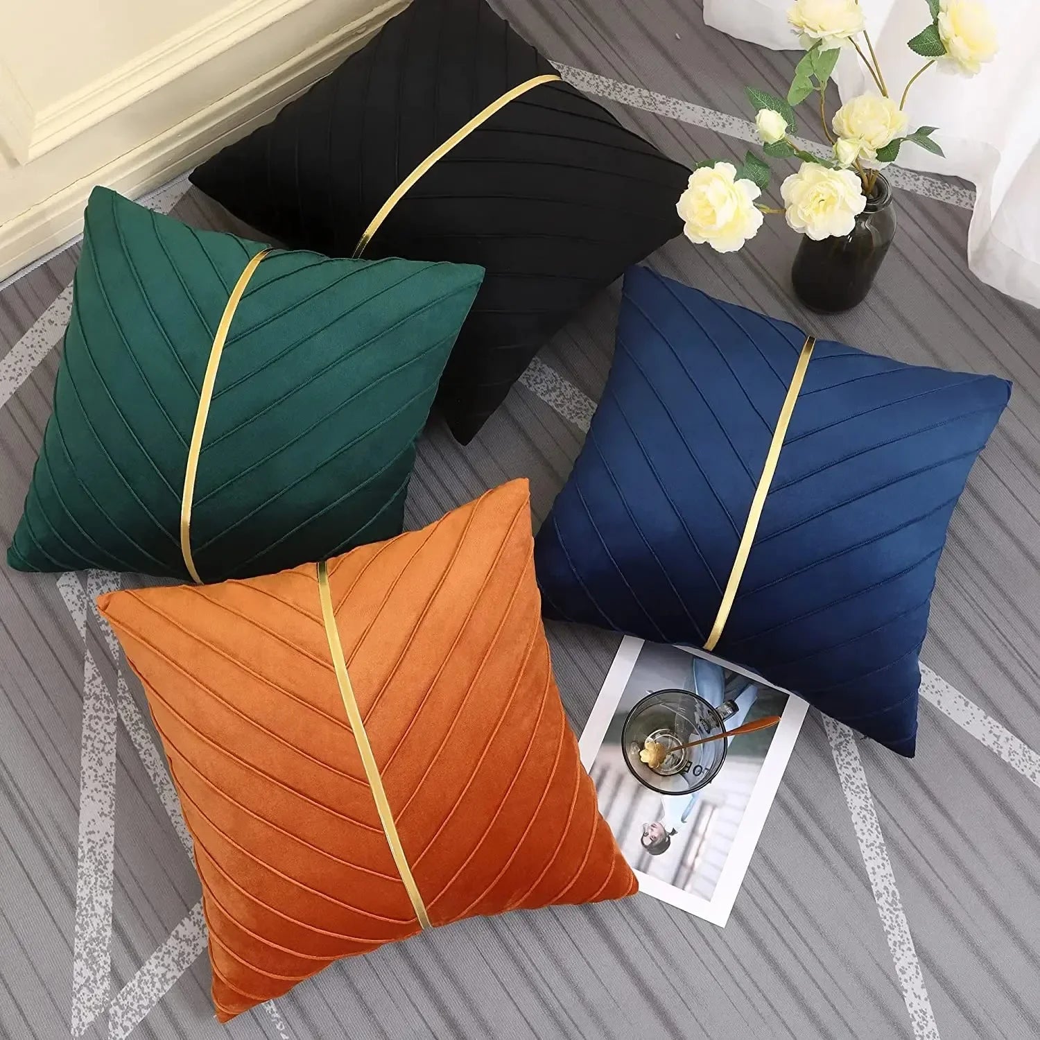 Luxury modern pillow covers from ๐๐ ๐๐๐ ๐น๐๐๐๐ ๐ป๐๐๐๐ ๐๐