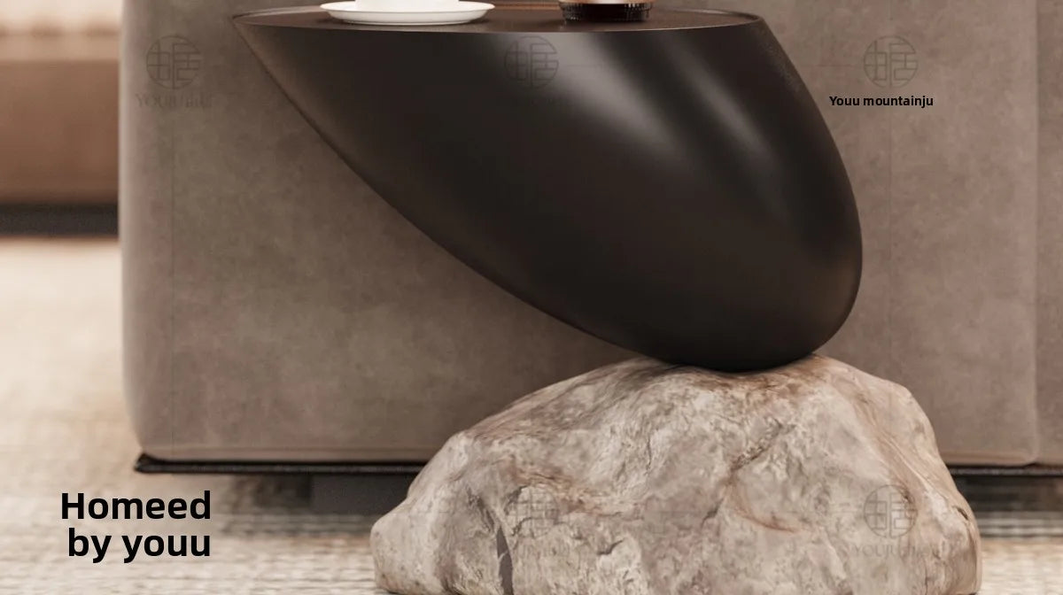 Modern Minimalist Style Ymitation Stone Shape Coffee Table Creative Living Room Furniture Sofa Side Table Designer Center Table - ๐๐ฎ ๐๐๐ ๐น๐๐๐๐ ๐ป๐๐๐๐ ๐๐
