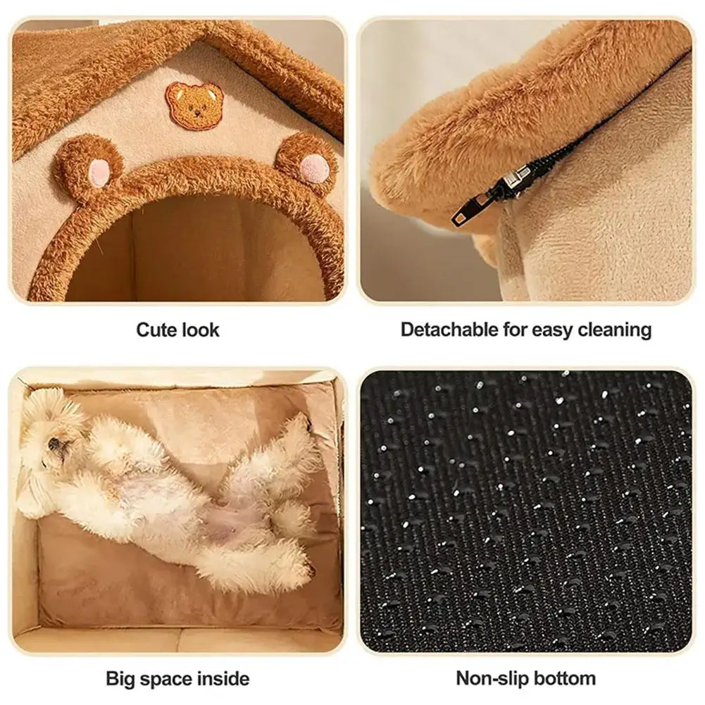 Warm cat window bed by MC THE BLACK DIAMOND, cozy and washable, perfect for keeping cats comfortable in all seasons.