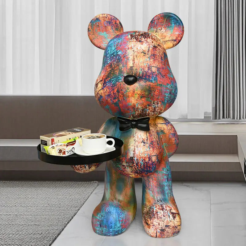 Creative doll bear figurine by 𝕄𝕔 𝕋𝕙𝕖 𝔹𝕝𝕒𝕔𝕜 𝔻𝕚𝕒𝕞𝕠𝕟�