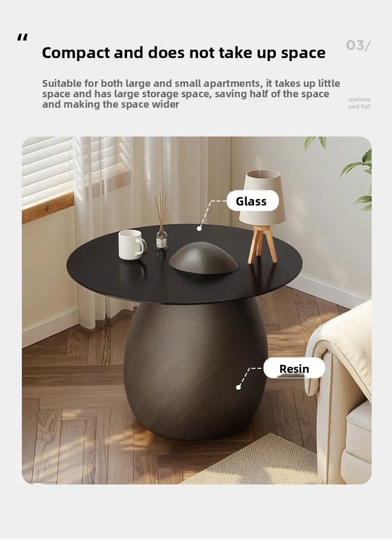 Wabi Sabi Style Imitation Stone Statue Luxury Coffee Table Retro Art Living Room Furniture Side Table Large Floor Decoration - ๐๐ฎ ๐๐๐ ๐น๐๐๐๐ ๐ป๐๐๐๐ ๐๐
