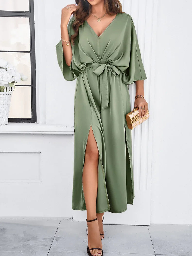 Elegant women's dress from Mohammah Collection, featuring stylish female fashion with a sophisticated design.