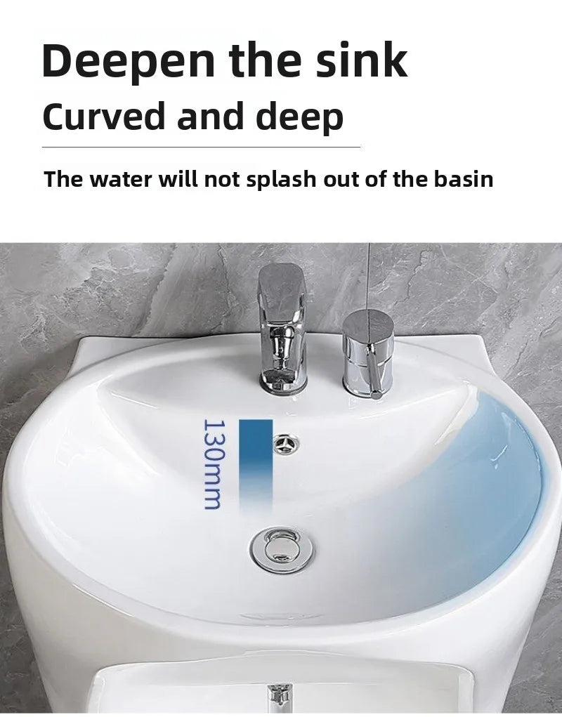 Wudu Basin Ceramic Wall Mounted Basin Floor Standing Footbath Muslim Wudu Foot Wash Basin - 𝕄𝕮 𝕋𝕙𝕖 𝔹𝕝𝕒𝕔𝕜 𝔻𝕚𝕒𝕞𝕠𝕟𝕕