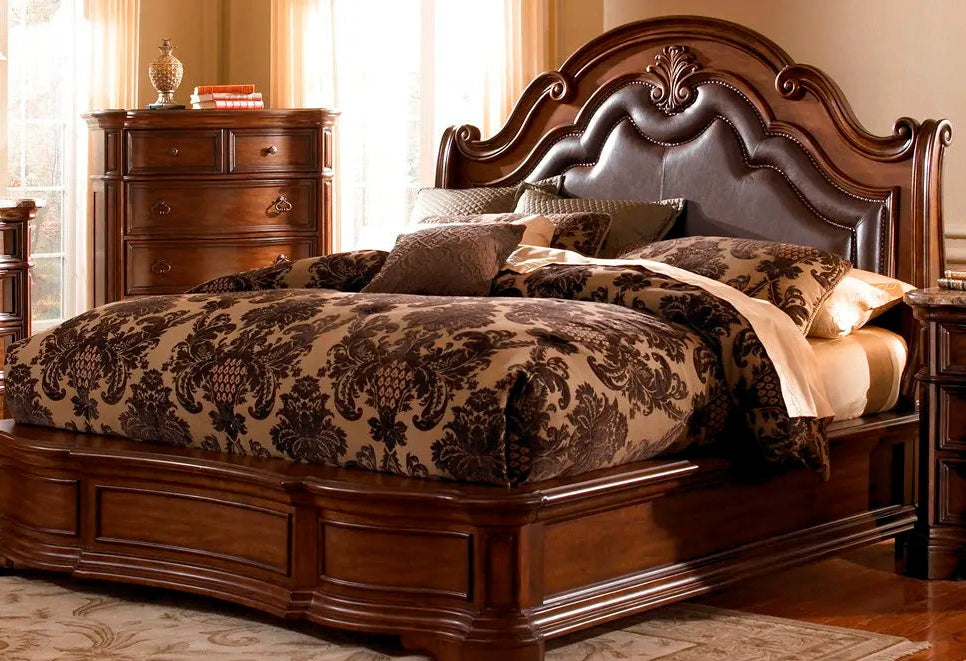 Luxury king size bedroom set by 𝕄𝕔 𝕋𝕙𝕖 𝔹𝕝𝕒𝕔𝕜 𝔻𝕚𝕒𝕞𝕠𝕟�