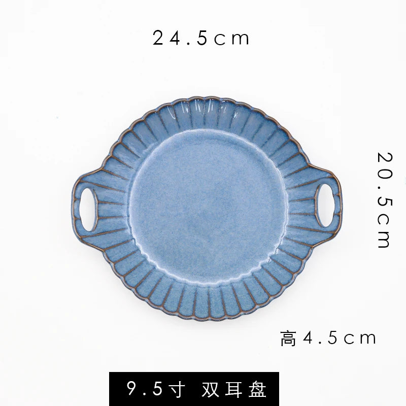 Retro ceramic dinner plate by ๐๐ ๐๐๐ ๐น๐๐๐๐ ๐ป๐๐๐๐ ๐๐