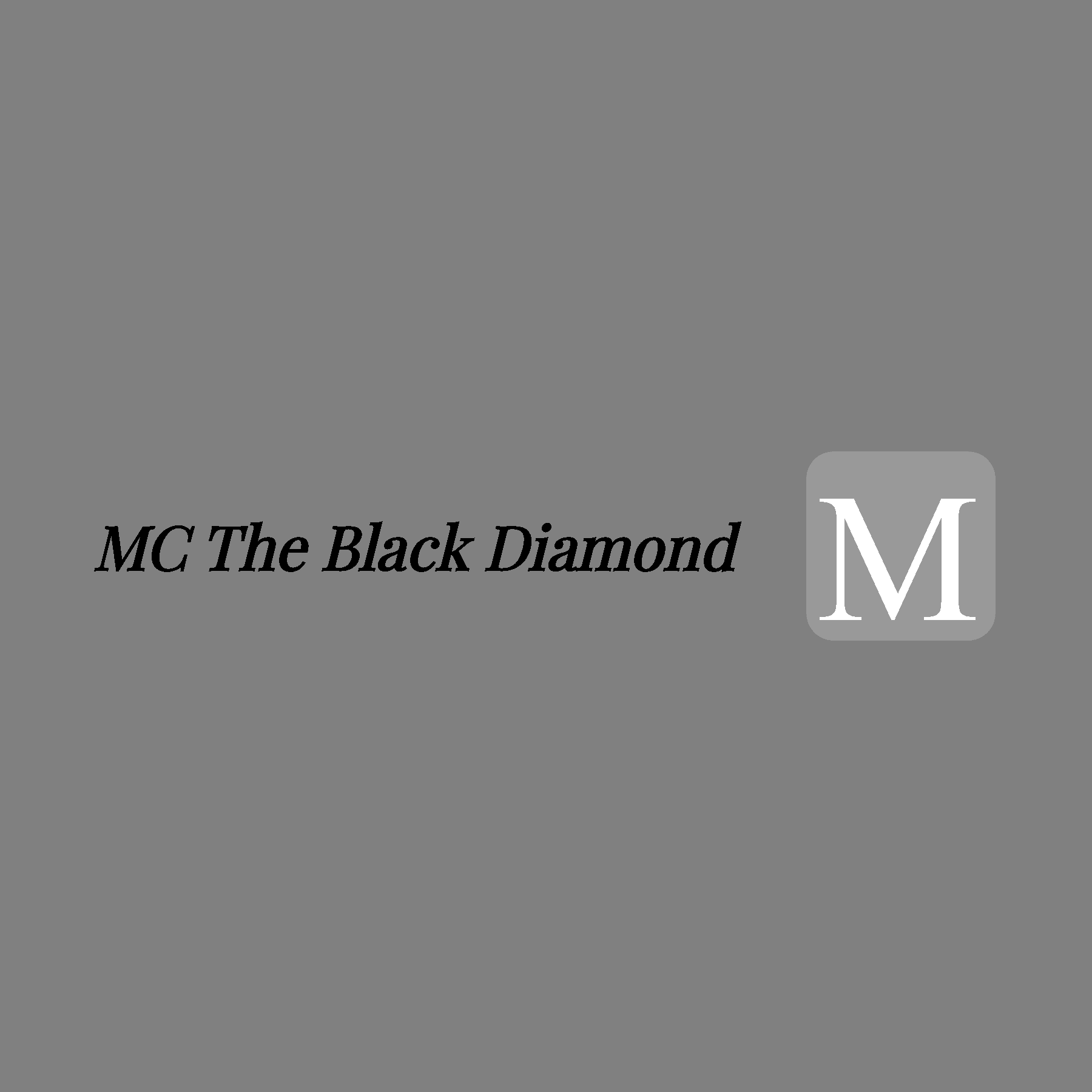 MC The Black Diamond fashion