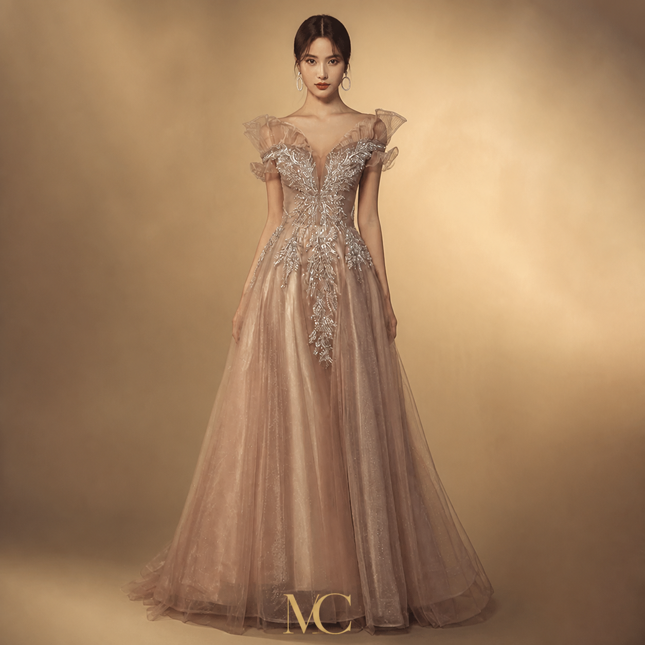 MC Fairy Dreamy Mesh Dress by MC THE BLACK DIAMOND featuring lightweight, sheer mesh fabric and a whimsical fairy-inspired design.
