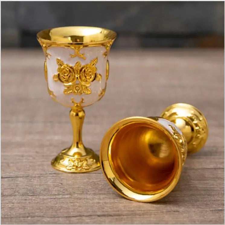 Set of six European metal decorative whiskey cups by 𝕄𝕔 𝕋𝕙𝕖 𝔹𝕝𝕒𝕔𝕜 𝔻𝕚𝕒𝕞𝕠�