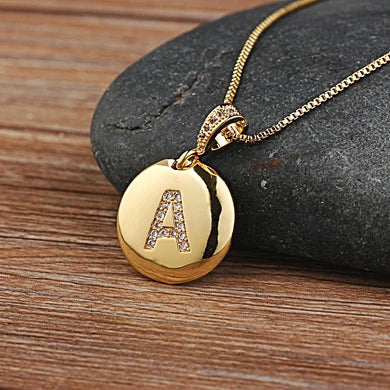 Nidin initial letter necklace by 𝕄𝕔 𝕋𝕙𝕖 𝔹𝕝𝕒𝕔𝕜 𝔻𝕚𝕒𝕞𝕠𝕟�