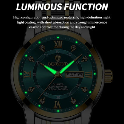 2025 Top Brand Luxury Fashion Diver Watch Men 30ATM Waterproof Date Clock Sport Watches Mens Quartz Wristwatch Relogio Masculino - https://mohammadcollection.com