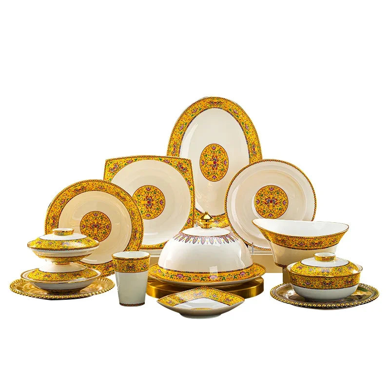 Fine luxury dinnerware set by 𝕄𝕮 𝕋𝕙𝕖 𝔹𝕝𝕒𝕔𝕜 𝔻𝕚𝕒𝕞𝕠𝕟�