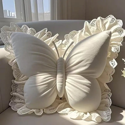 Princess Butterfly Office Pillow Living Room Bow Bedroom Car Sofa Cushion Home New Pillow Room - https://mohammadcollection.com