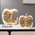 Light Luxury Home Decor Ceramic Apple Ornament Modern Living Room TV Cabinet Wine Cabinet High-end Art Decorative Figurines Gift - 𝕄𝕮 𝕋𝕙𝕖 𝔹𝕝𝕒𝕔𝕜 𝔻𝕚𝕒𝕞𝕠𝕟𝕕