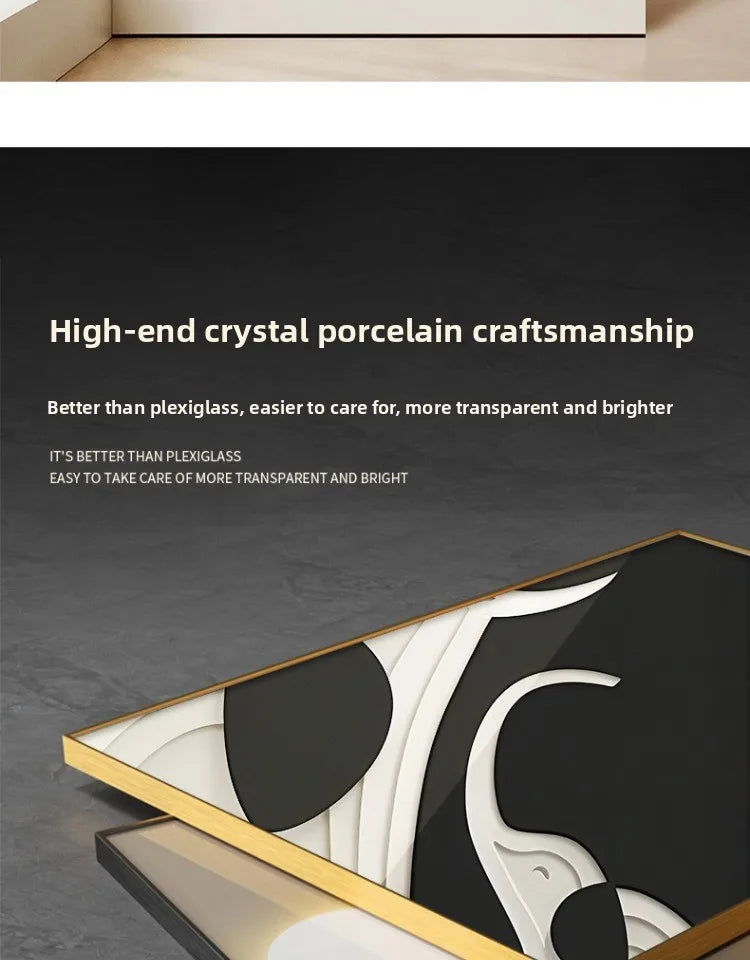Abstract art poster wall decor by MC THE BLACK DIAMOND, featuring vibrant colors and modern design for home interior decoration.