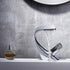 Waterfall faucet Stainless steel hot and cold water faucet G1/2 (20 mm) thread Wash basin faucet High-end art - https://mohammadcollection.com