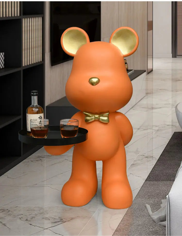 Creative doll bear figurine by 𝕄𝕔 𝕋𝕙𝕖 𝔹𝕝𝕒𝕔𝕜 𝔻𝕚𝕒𝕞𝕠𝕟�