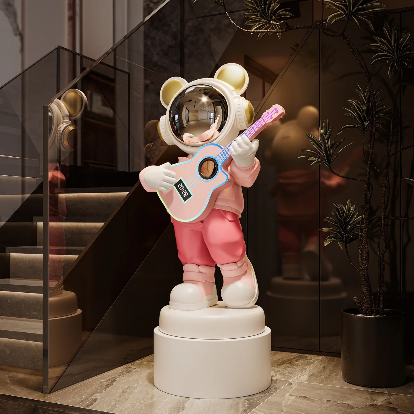 Large Astronaut Floor Decor Modern Luxury Cartoon Character Statue Sculpture Creative Living Room Decoration Housewarming Gift - 𝕄𝕮 𝕋𝕙𝕖 𝔹𝕝𝕒𝕔𝕜 𝔻𝕚𝕒𝕞𝕠𝕟𝕕