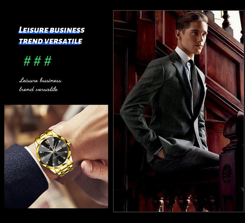 Men's luxury watch by 𝕄𝕔 𝕋𝕙𝕖 𝔹𝕝𝕒𝕔𝕜 𝔻𝕚𝕒𝕞𝕠𝕟𝕕