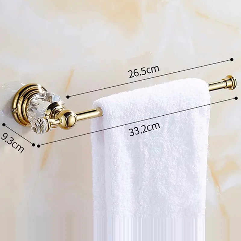 Luxury gold polished brass bathroom accessories set by 𝕄𝕔 𝕋𝕙𝕖 𝔹𝕝𝕒𝕔𝕜 𝔻𝕚𝕒𝕞𝕠𝕟