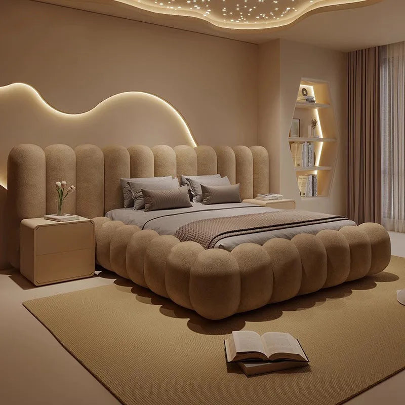 Comfortable large wooden bed from 𝕄𝕔 𝕋𝕙𝕖 𝔹𝕝𝕒𝕔𝕜 𝔻𝕚𝕒𝕞𝕠𝕟�