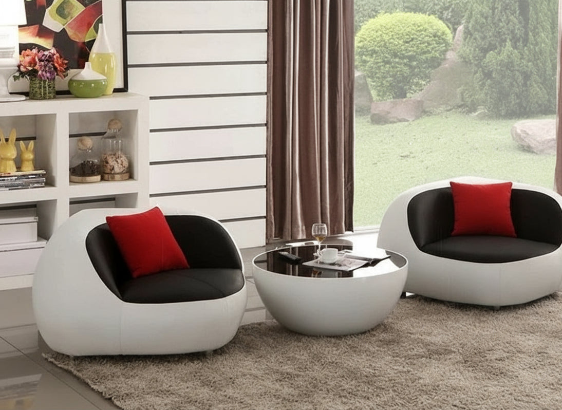Modern MC THE BLACK DIAMOND leather sofa with genuine top-grade cow leather, stylish living room furniture, and creative design.