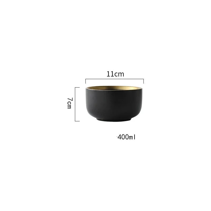 Black and white matte porcelain dinner plate from MC THE BLACK DIAMOND, kitchenware, with a smooth, elegant surface.