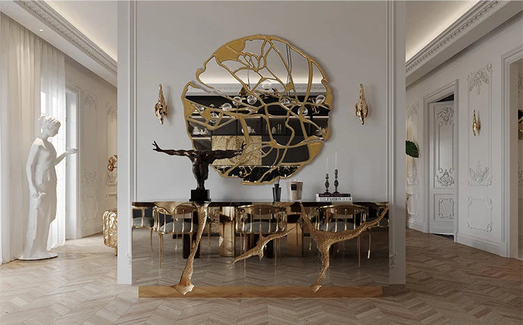 Large hand mirror home decor by 𝕄𝕔 𝕋𝕙𝕖 𝔹𝕝𝕒𝕔𝕜 𝔻𝕚𝕒𝕞𝕠𝕟�