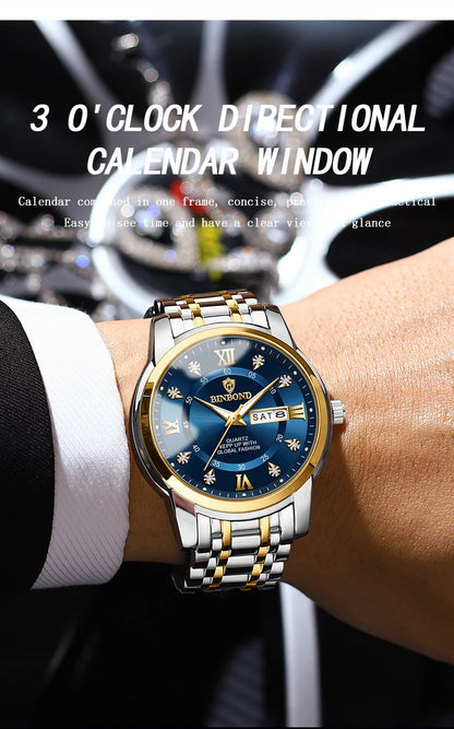 2025 Top Brand Luxury Fashion Diver Watch Men 30ATM Waterproof Date Clock Sport Watches Mens Quartz Wristwatch Relogio Masculino - https://mohammadcollection.com