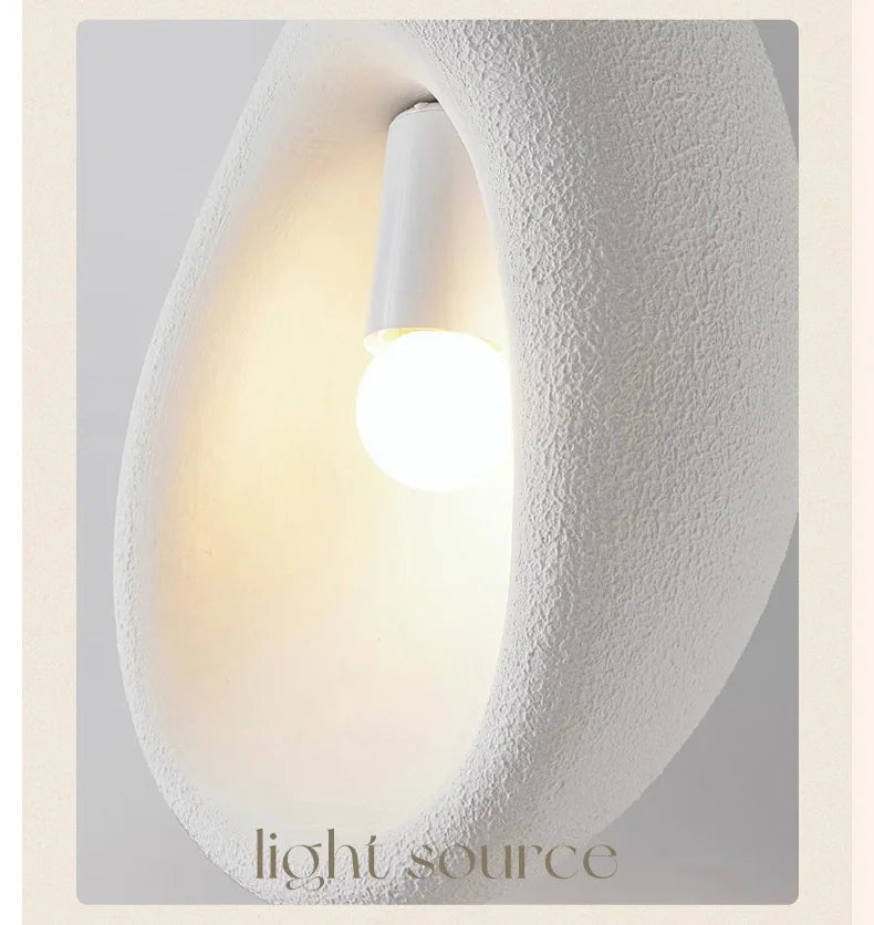 Nordic Villa Stairs Wabi Sabi E27 Led Pendant Lights
