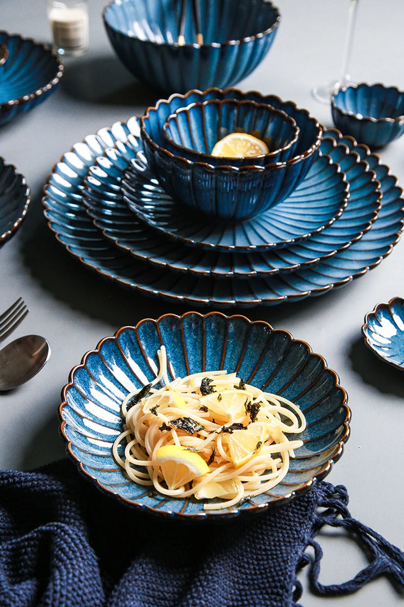 Retro ceramic dinner plate by 𝕄𝕮 𝕋𝕙𝕖 𝔹𝕝𝕒𝕔𝕜 𝔻𝕚𝕒𝕞𝕠𝕟𝕕