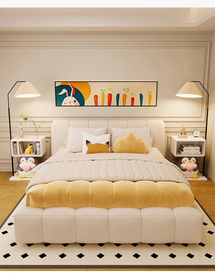 MC The Black Diamond children's bedroom nightstand table with a sleek design, perfect for kids' room bedroom furniture.