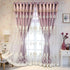 Elegant Double-Layer Curtains with Embossed Base & 3D Embroidered Detailing Decorative Blackout Drapes for Bedroom/Living Room - https://mohammadcollection.com