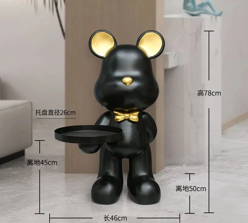 Creative doll bear figurine by 𝕄𝕮 𝕋𝕙𝕖 𝔹𝕝𝕒𝕔𝕜 𝔻𝕚𝕒𝕞𝕠𝕟�