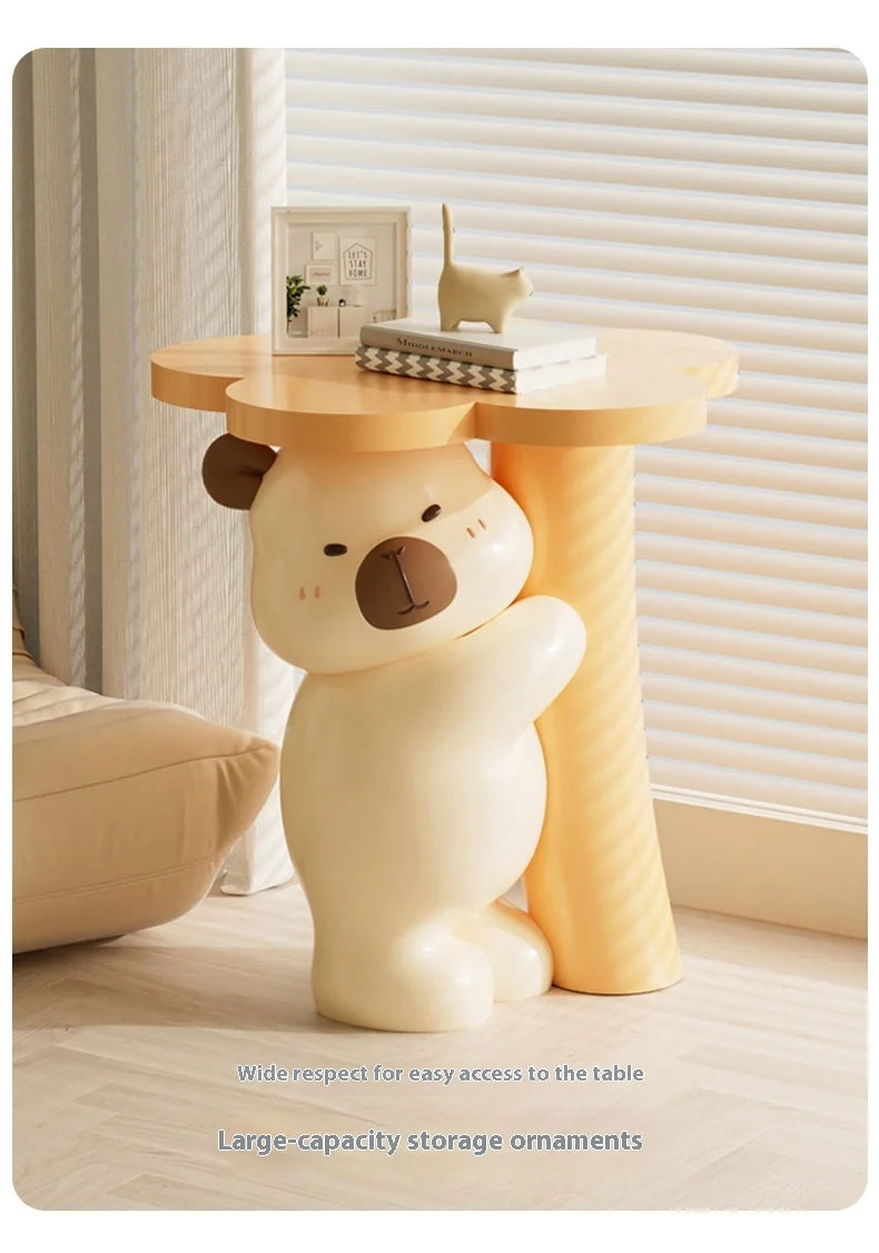 Animal figurines for home decor on a table by MC THE BLACK DIAMOND, detailed miniature animal sculptures for stylish interior accents.