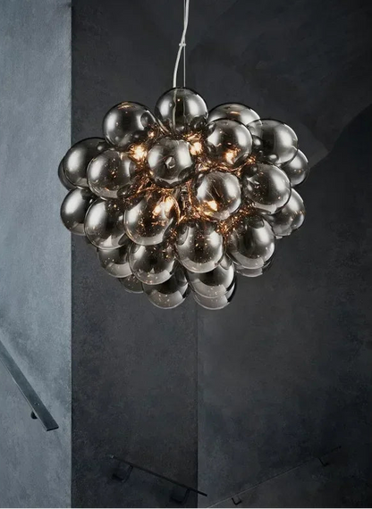 Modern Grape Glass Chandelier Home Decoration Pendant Light Living Room Nordic Lights Dining Luminair Lampara Techo Dormitorio - https://mohammadcollection.com