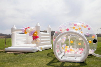 Outdoor Transparent Inflatable Crystal Dome Bubble Rooms Inflatable Bubble Tent With Balloons Inflatable Bubble House - https://mohammadcollection.com
