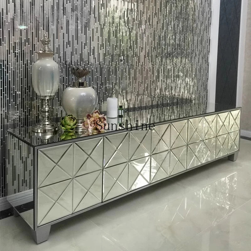 European mirror TV cabinet by 𝕄𝕔 𝕋𝕙𝕖 𝔹𝕝𝕒𝕔𝕜 𝔻𝕚𝕒𝕞𝕠𝕟𝕕