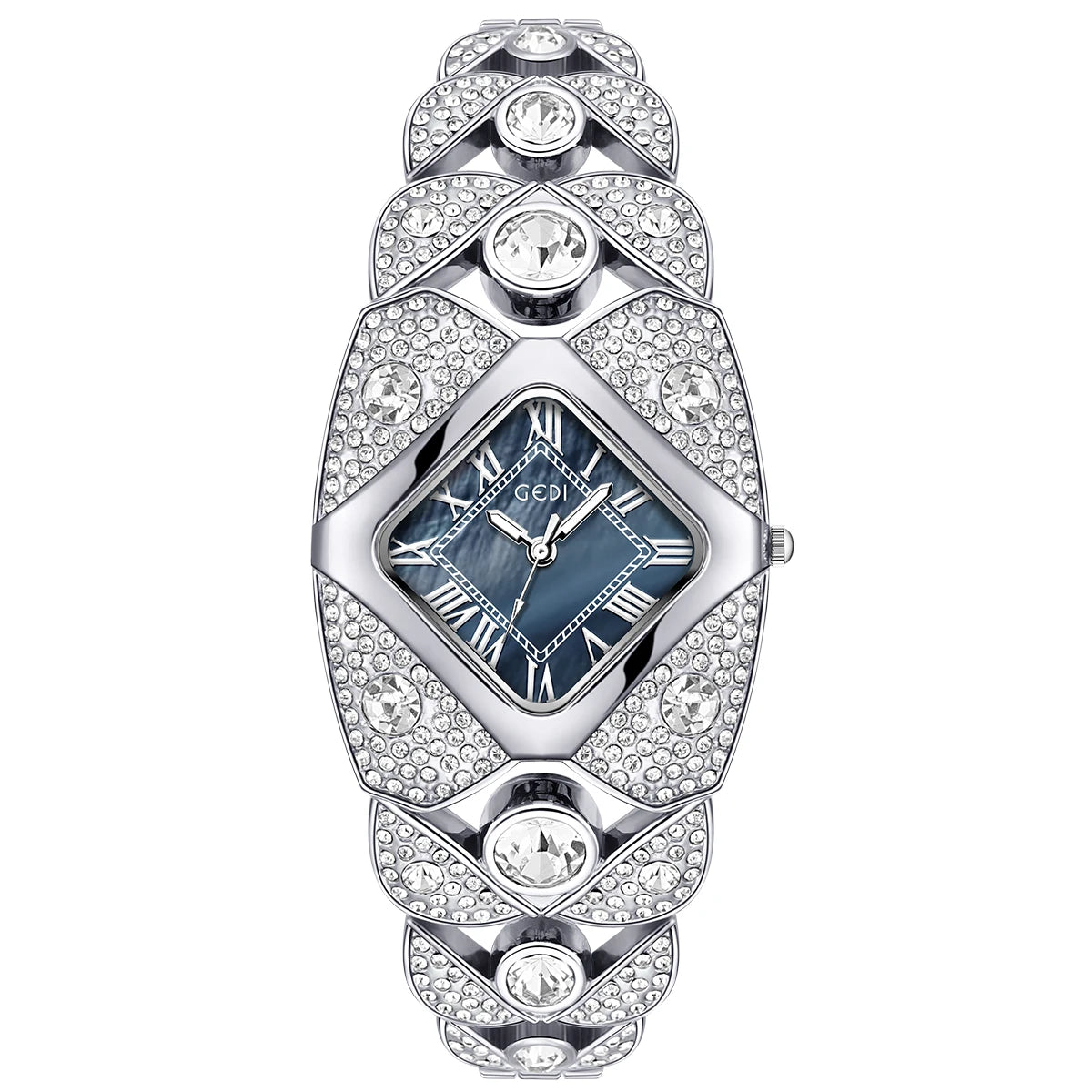 Women’s luxury brand watch with diamond-inlaid bracelet, elegant jewelry watch by 𝕄𝕔 𝕋𝕙𝕖 𝔹𝕝𝕒𝕔𝕜 𝔻𝕚𝕒�