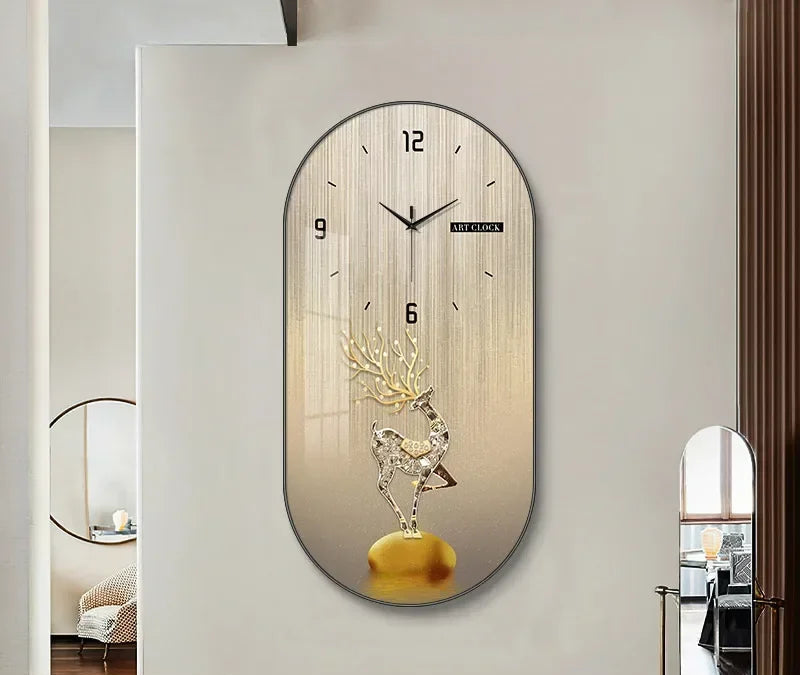Nordic luxury wall clock by 𝕄𝕔 𝕋𝕙𝕖 𝔹𝕝𝕒𝕔𝕜 𝔻𝕚𝕒𝕞𝕠𝕟�