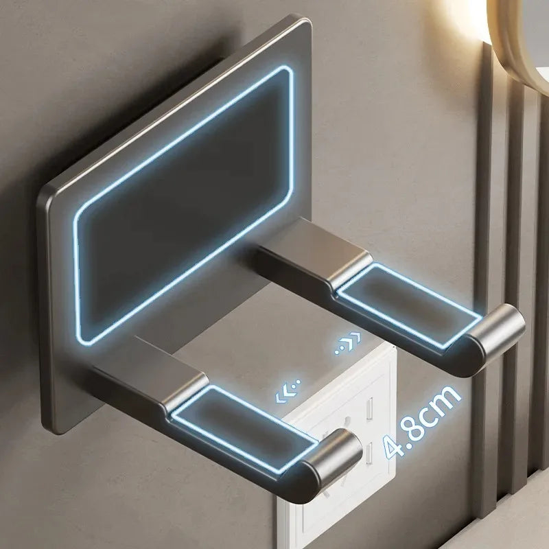 Bathroom hair dryer hanger from 𝕄𝕔 𝕋𝕙𝕖 𝔹𝕝𝕒𝕔𝕜 𝔻𝕚𝕒𝕞𝕠𝕟𝕕
