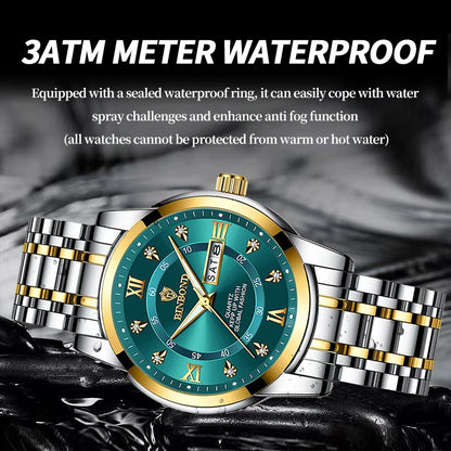 2025 Top Brand Luxury Fashion Diver Watch Men 30ATM Waterproof Date Clock Sport Watches Mens Quartz Wristwatch Relogio Masculino - https://mohammadcollection.com