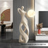 Creative Home Decor Flocking Art Statue Abstract Girl Figure Modern Indoor Luxury Living Room Porch Shine Decoration Sculpture - 𝕄𝕮 𝕋𝕙𝕖 𝔹𝕝𝕒𝕔𝕜 𝔻𝕚𝕒𝕞𝕠𝕟𝕕