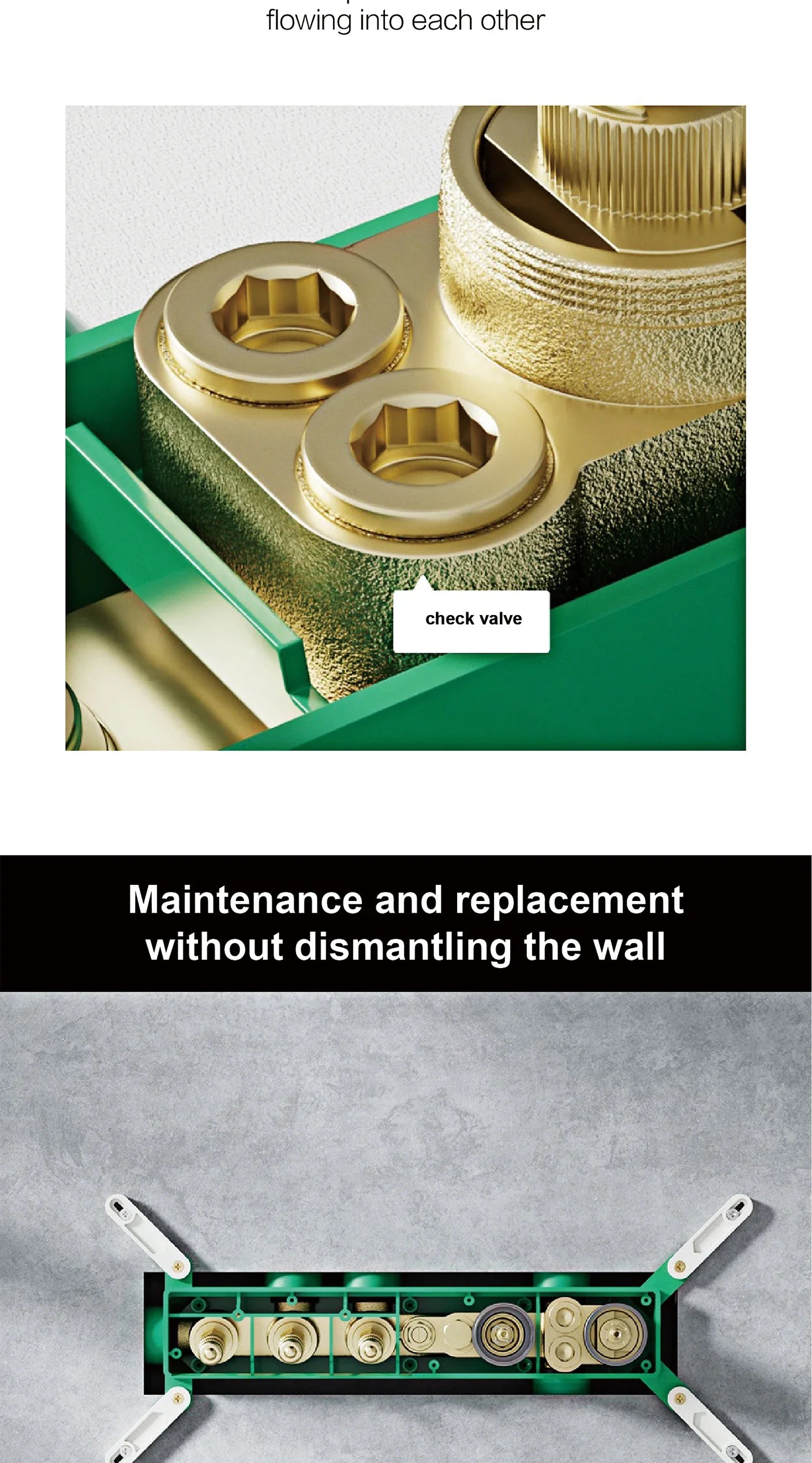Luxury brass gun gray ceiling shower system with LED digital display, hot and cold water, embedded bathroom faucet by 𝕄𝕔 𝕋𝕙𝕖 𝔹𝕝𝕒𝕔𝕜 𝔻�