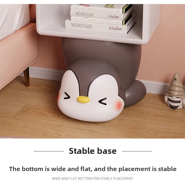 MC THE BLACK DIAMOND children's bedroom nightstand table with a sleek design, ideal for kids' room furniture.