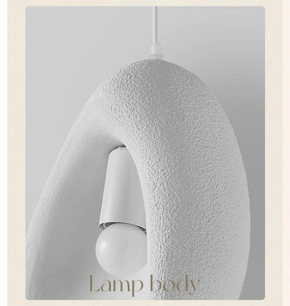 Nordic Villa Stairs Wabi Sabi E27 Led Pendant Lights